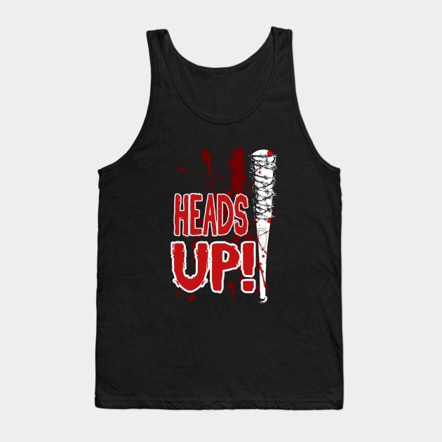 Heads Up Tank Top by SquareDog